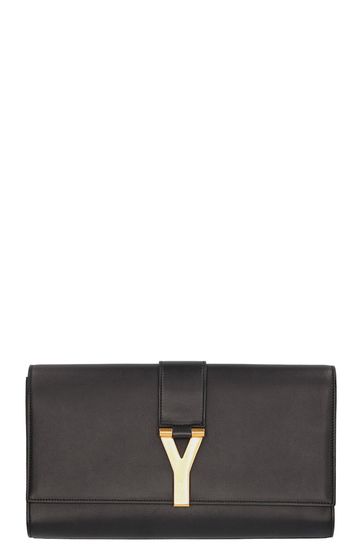 SAINT LAURENT Chyc Clutch Black