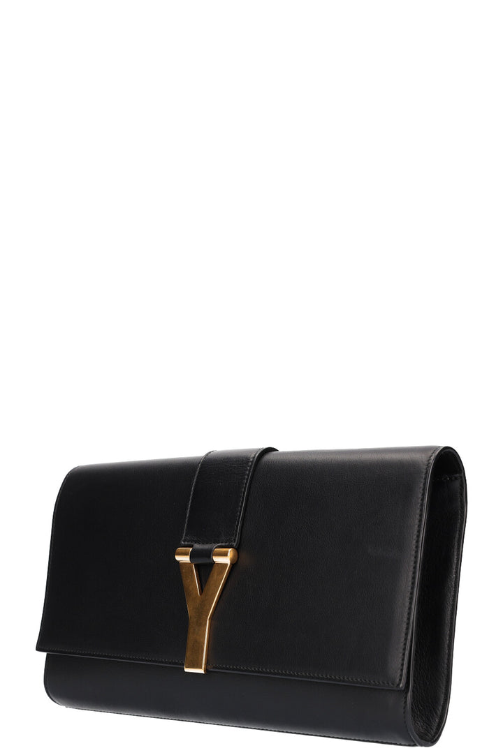 SAINT LAURENT Chyc Clutch Black