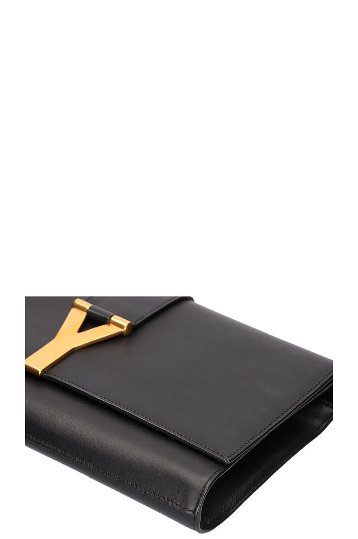 SAINT LAURENT Chyc Clutch Black