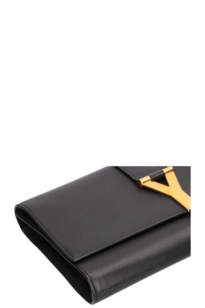 SAINT LAURENT Chyc Clutch Black