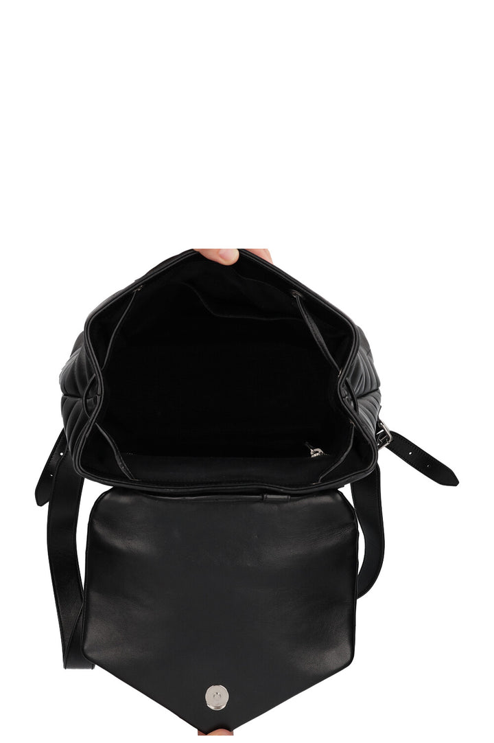SAINT LAURENT Sac à dos Loulou Large Noir