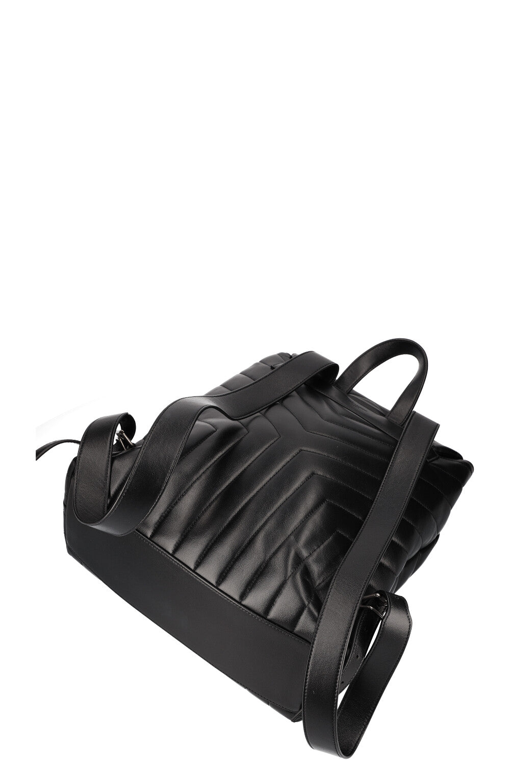 SAINT LAURENT Loulou Backpack Large Black REAWAKE