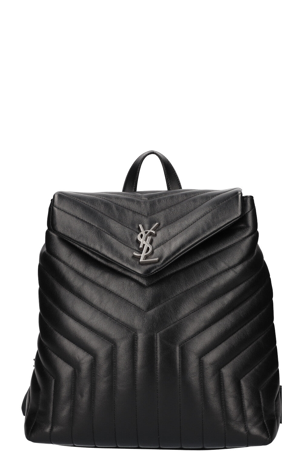 Saint Laurent Loulou Backpack Black 