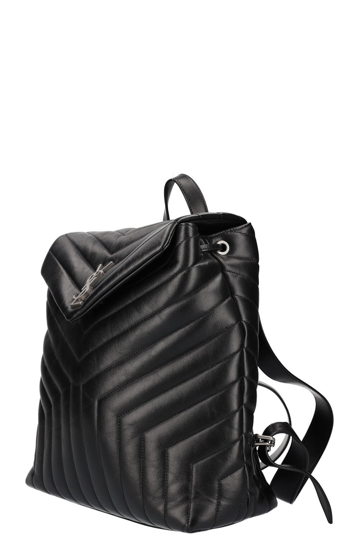 SAINT LAURENT Loulou Backpack Large Black