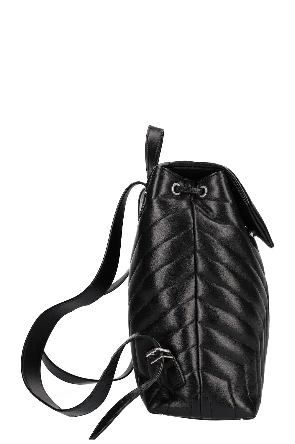 SAINT LAURENT Loulou Backpack Large Black