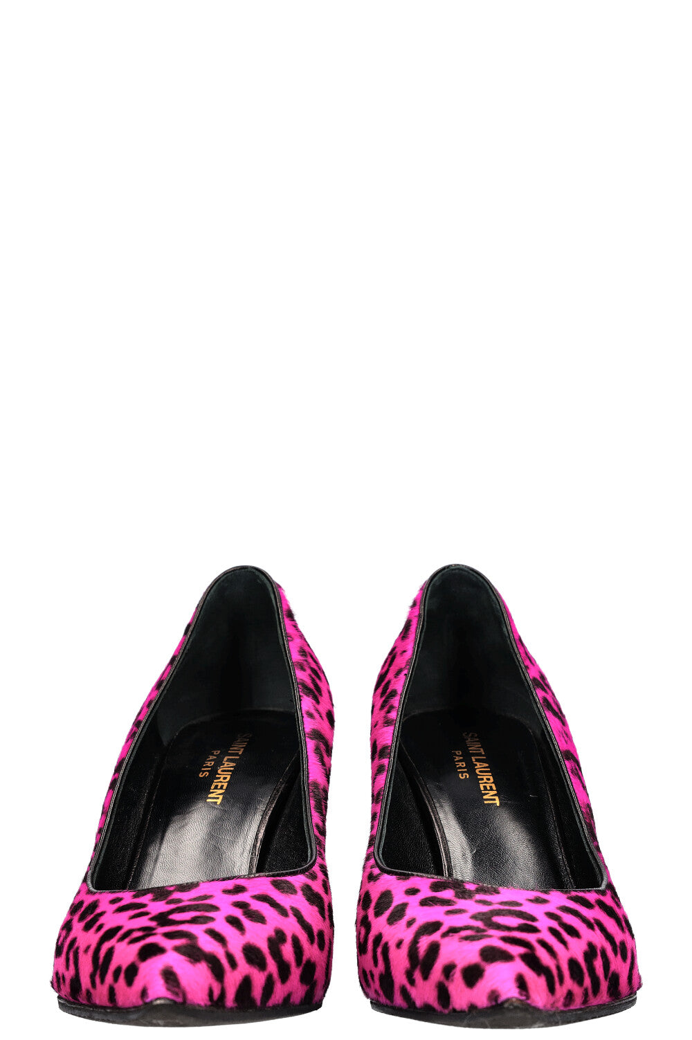 SAINT LAURENT Heels Cheetah Pink