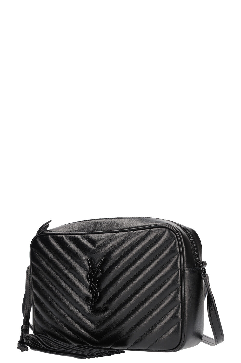 Saint Laurent Lou Camera Bag in Black Leather ref.560765 - Joli Closet