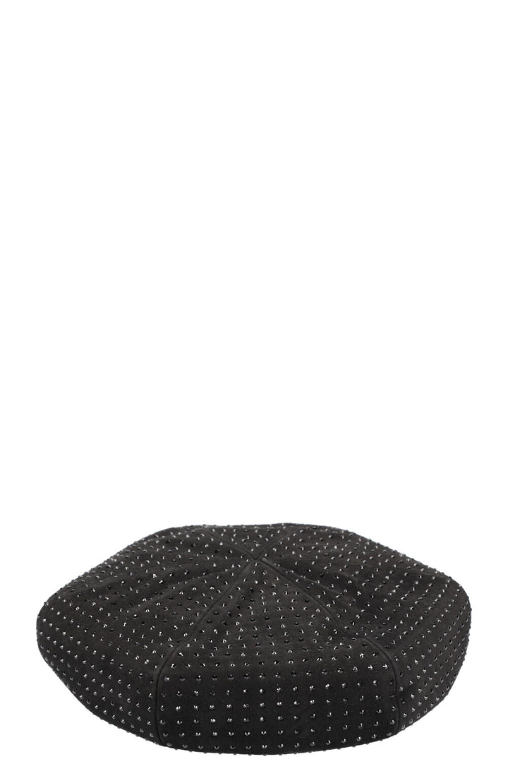 Saint Laurent Crystal Beret