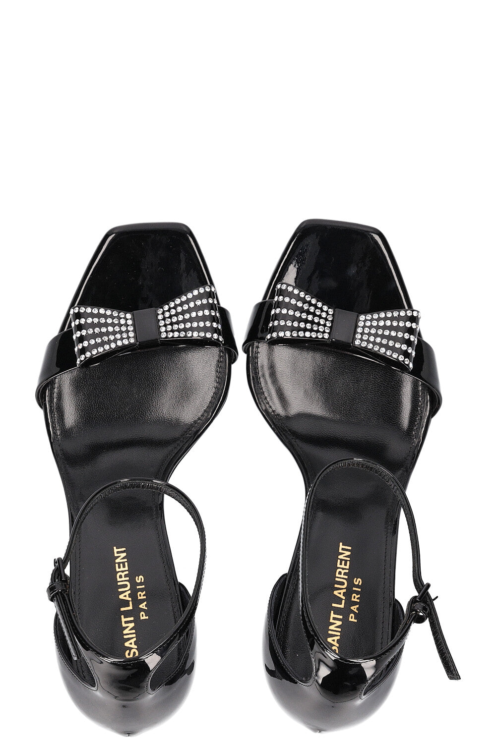 Saint laurent hotsell bow sandals