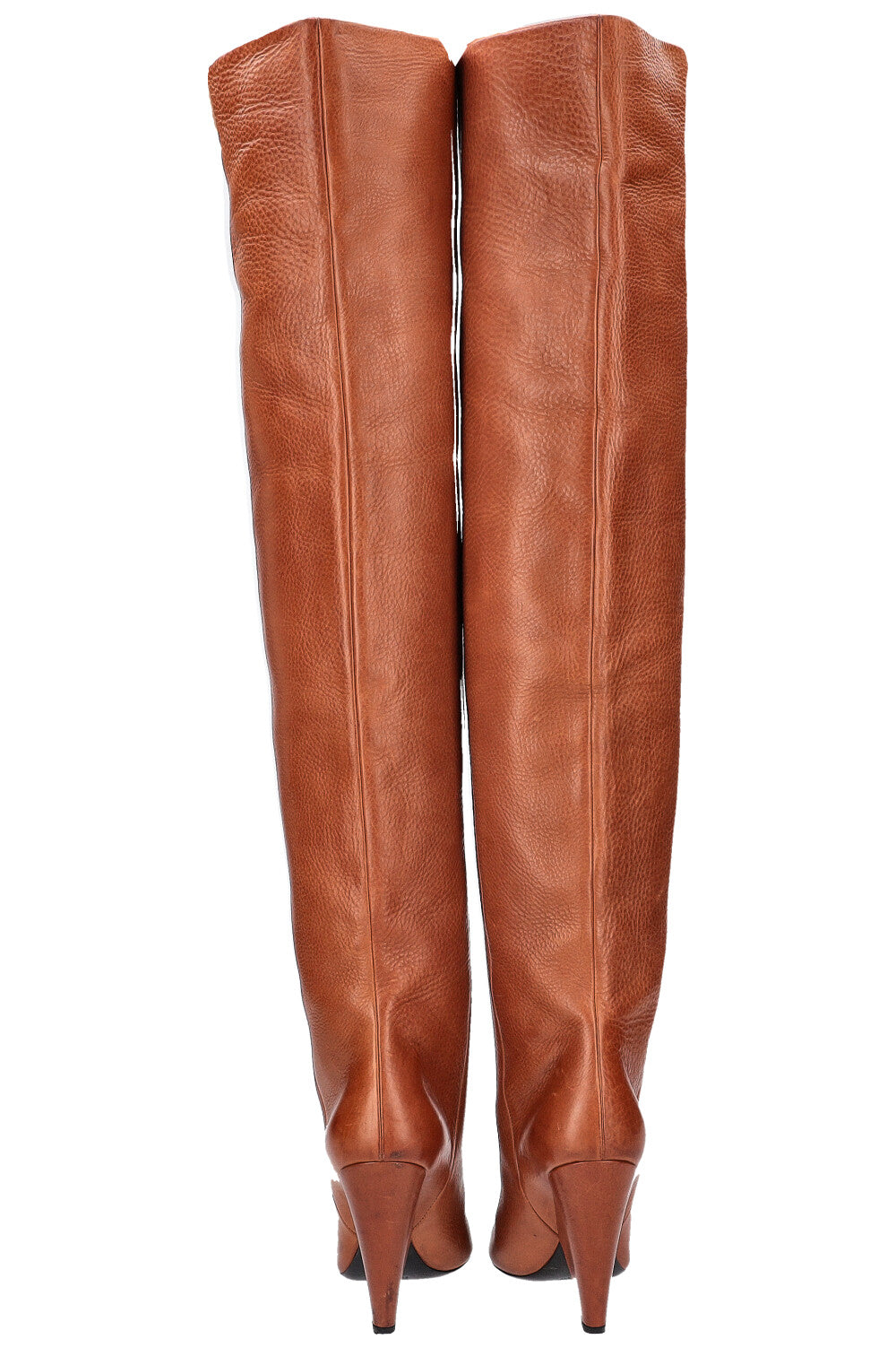 Bottines SAINT LAURENT NIKI Cognac