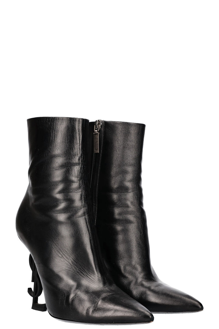 SAINT LAURENT Opyum Boots Black