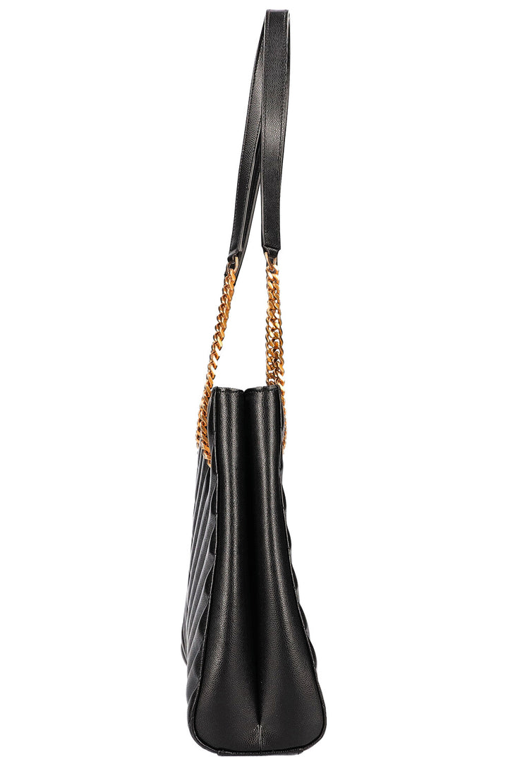 SAINT LAURENT Medium Tribeca Tote Bag Black