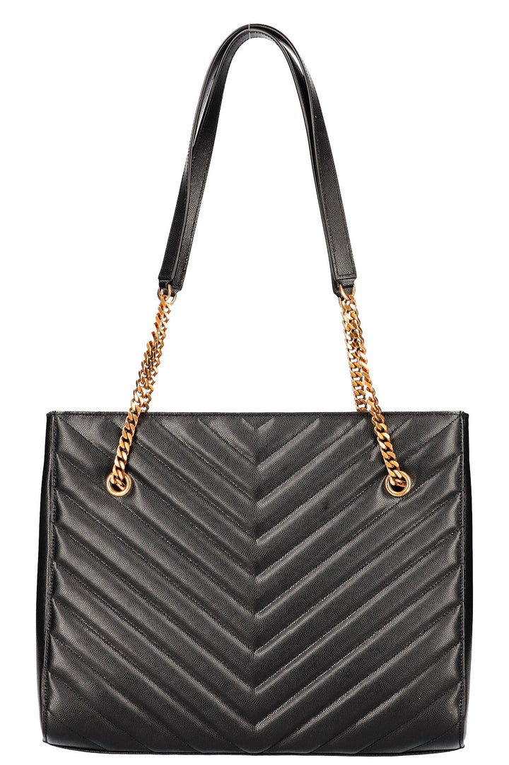 SAINT LAURENT Medium Tribeca Tote Bag Black