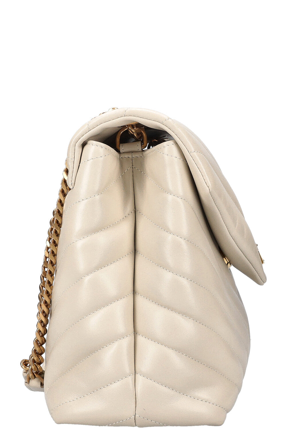 SAINT LAURENT Loulou Bag Medium Ivory