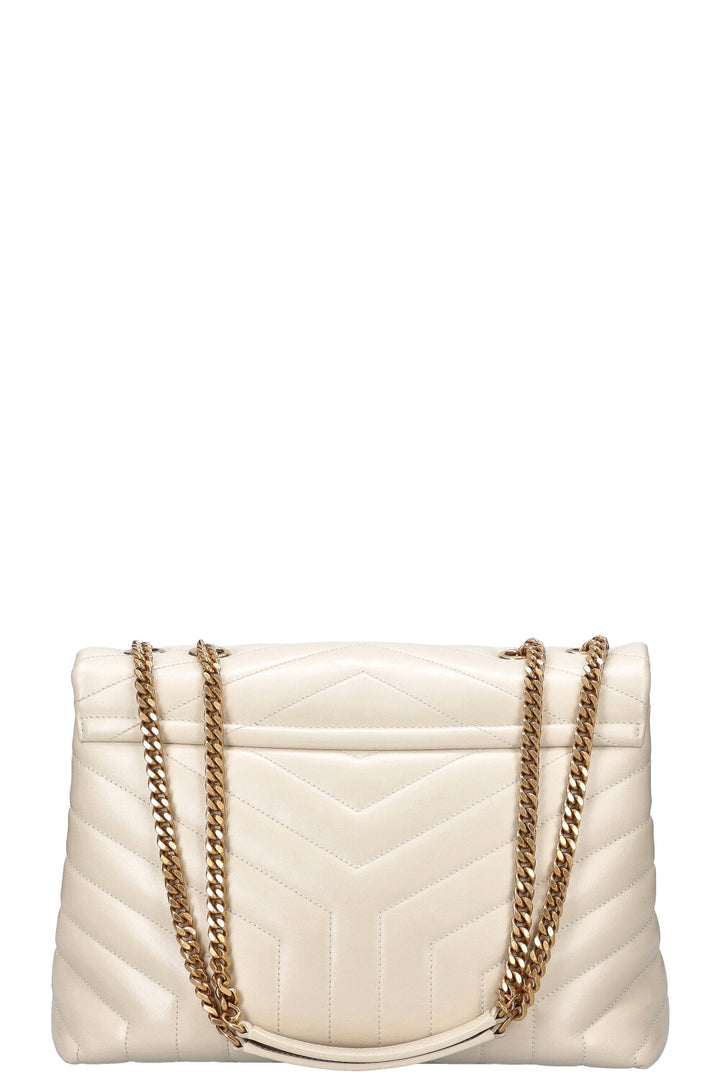 SAINT LAURENT Loulou Bag Medium Ivory