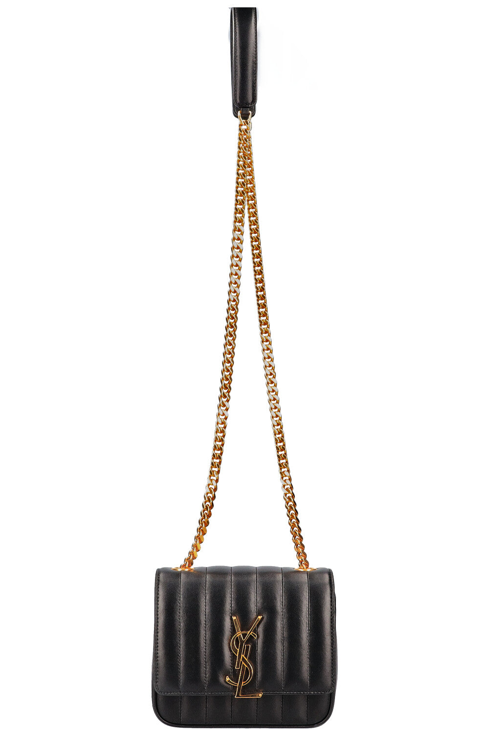 SAINT LAURENT Vicky Bag Small Black