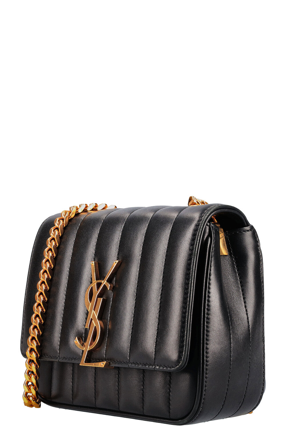 SAINT LAURENT Vicky Bag Small Black