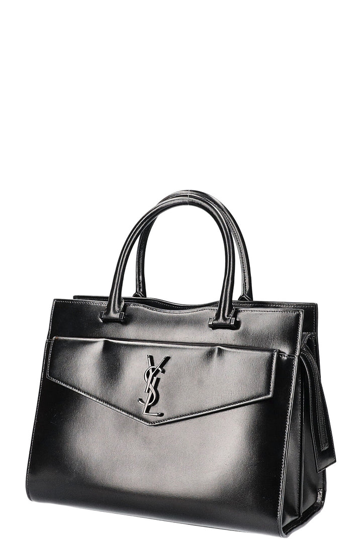 SAINT LAURENT Medium Uptown Bag Black