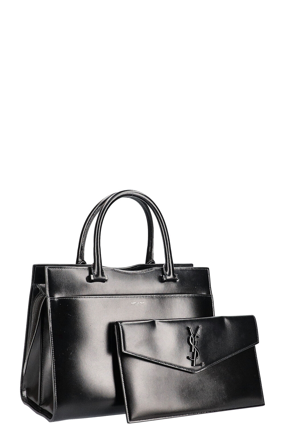 SAINT LAURENT Medium Uptown Bag Black