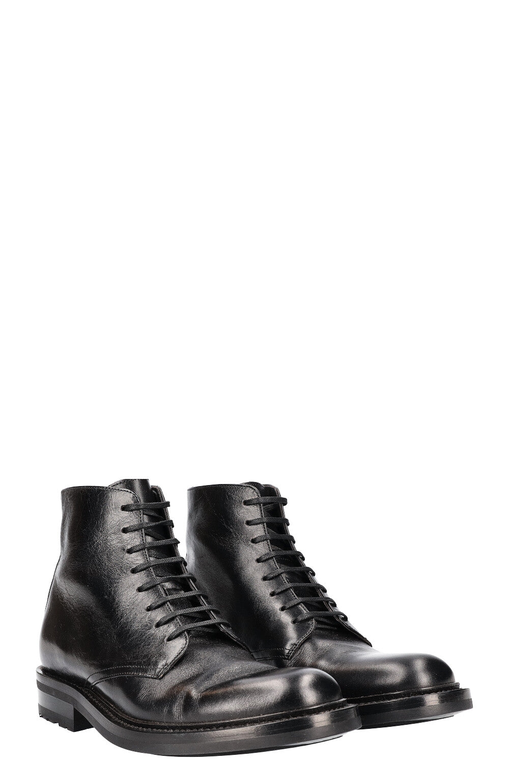 Saint Laurent Lace-Up Boots