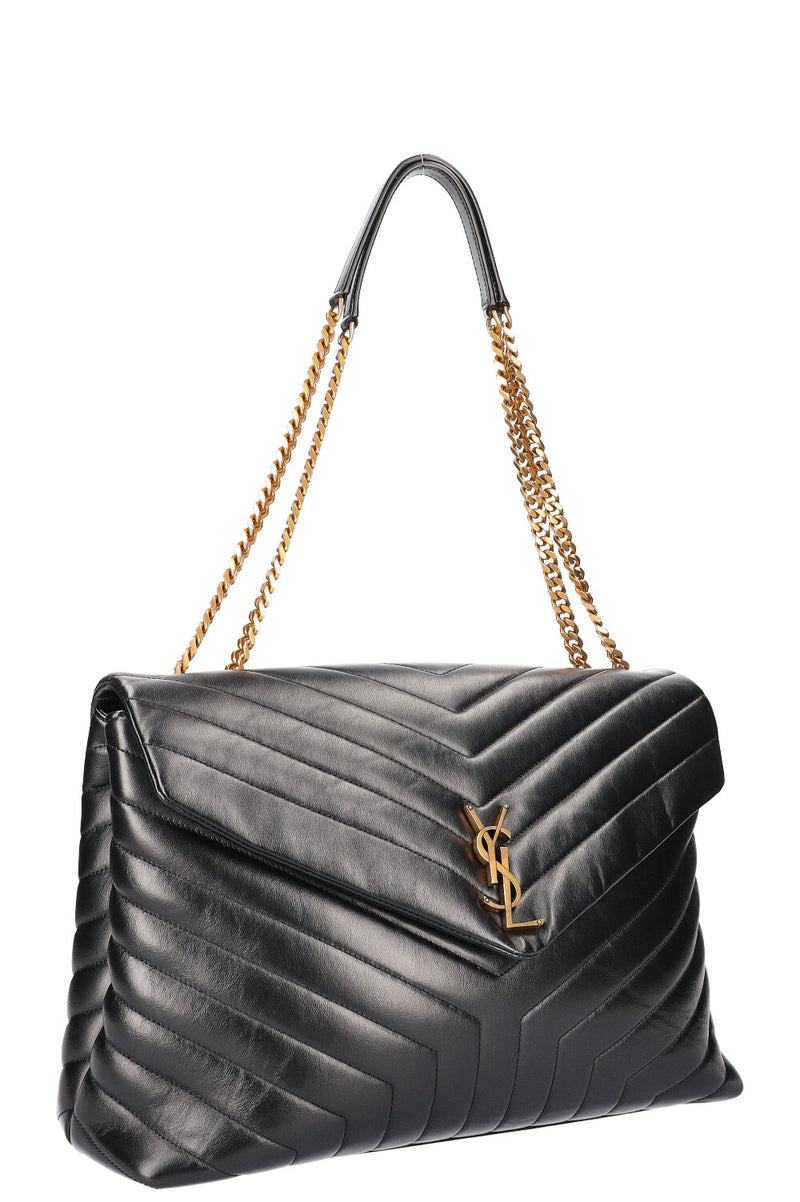 SAINT LAURENT Lou Lou Bag Maxi Black