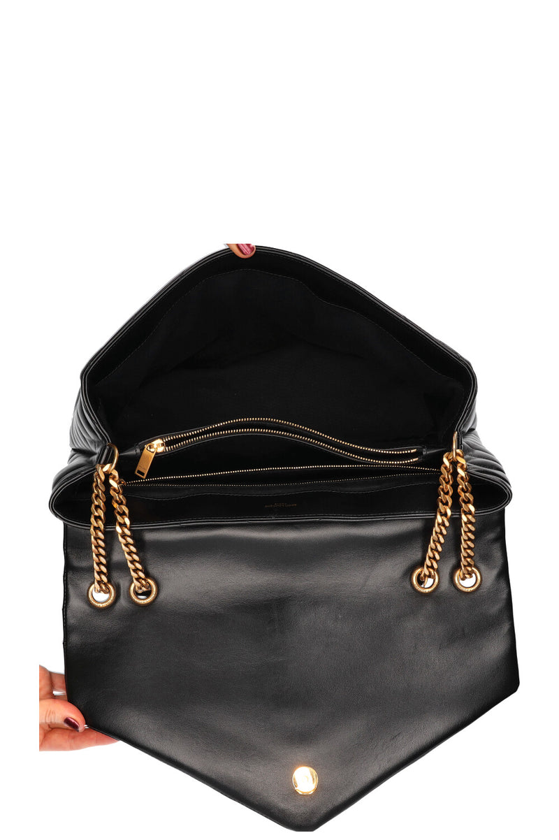 SAINT LAURENT Lou Lou Bag Maxi Black