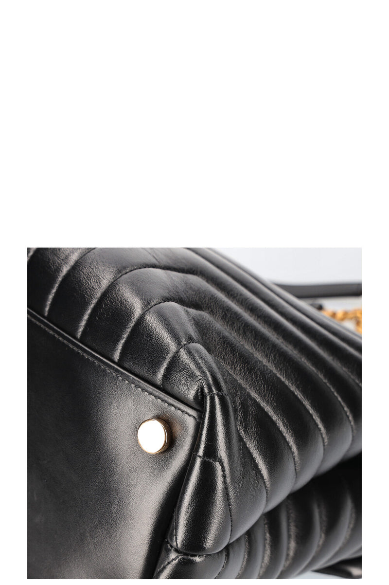 SAINT LAURENT Lou Lou Bag Maxi Black