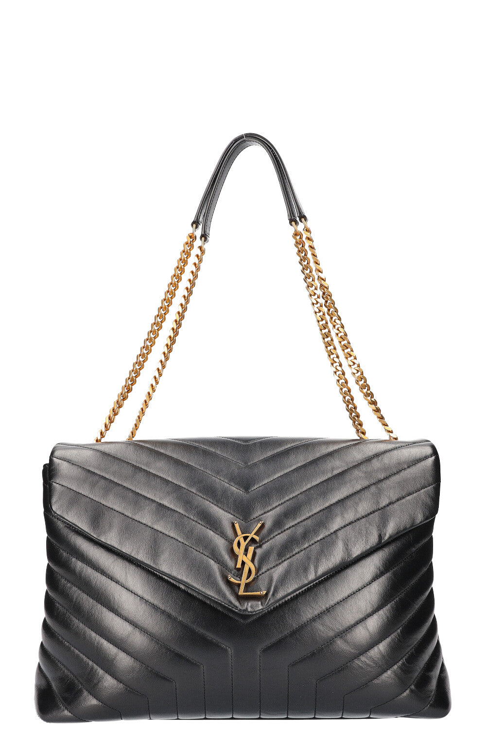 Saint Laurent Lou Lou Bag Maxi Black 