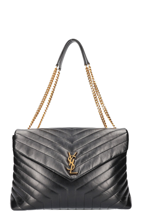 Saint Laurent Lou Lou Bag Maxi Black 