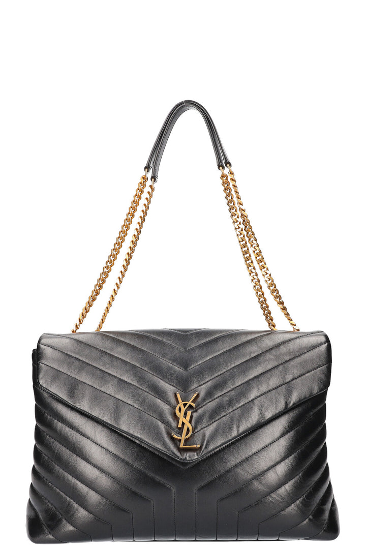 Saint Laurent Lou Lou Bag Maxi Black 