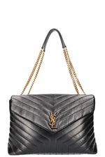 Saint Laurent Lou Lou Bag Maxi Black 