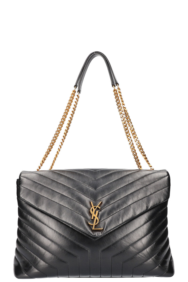 Saint Laurent Lou Lou Bag Maxi Black 