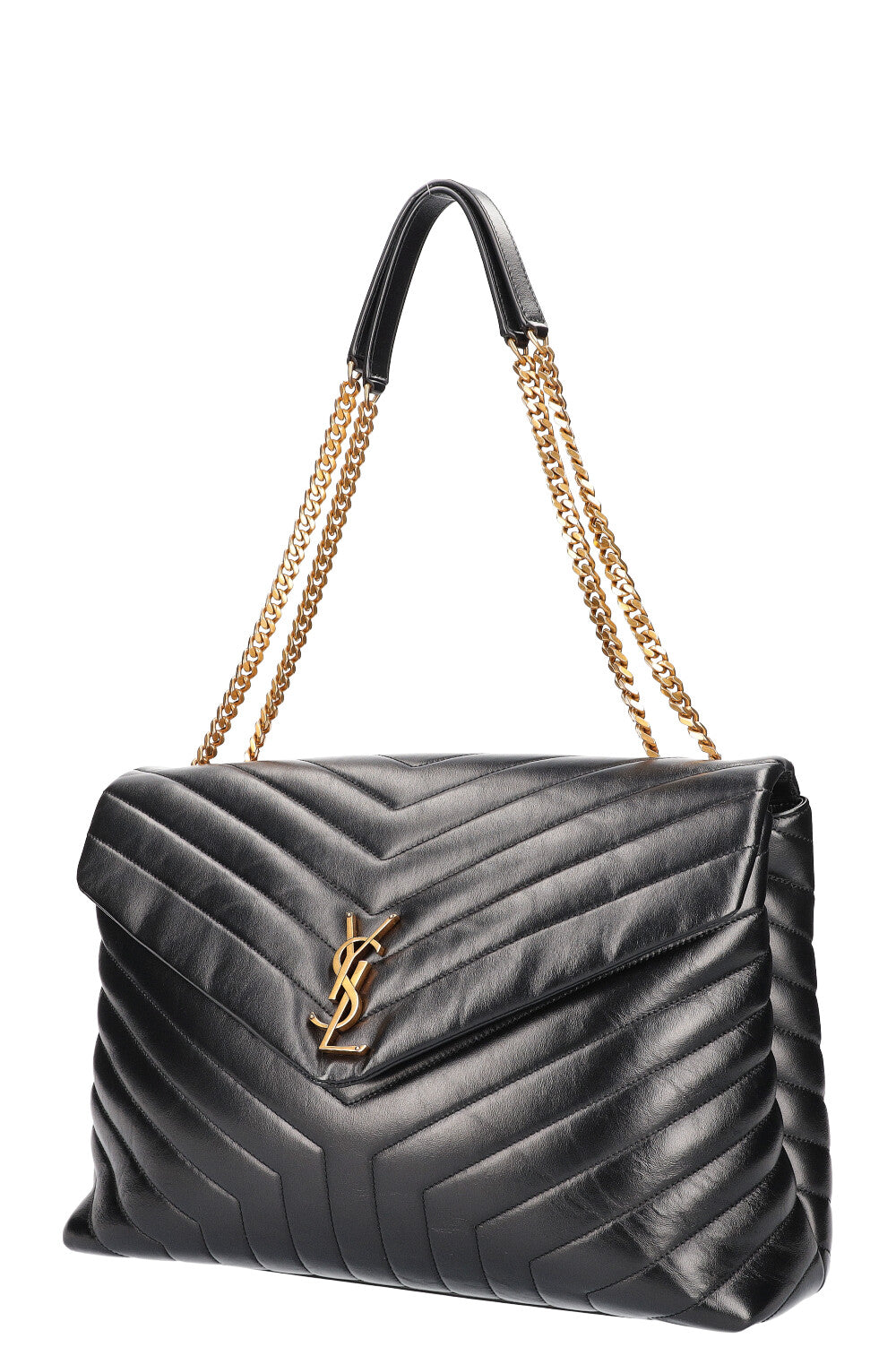 SAINT LAURENT Lou Lou Bag Maxi Black