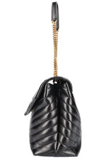 SAINT LAURENT Lou Lou Bag Maxi Black