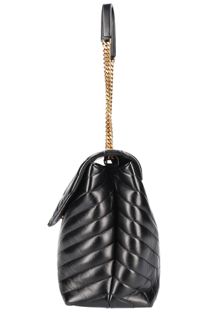 SAINT LAURENT Lou Lou Bag Maxi Black