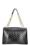 SAINT LAURENT Lou Lou Bag Maxi Black