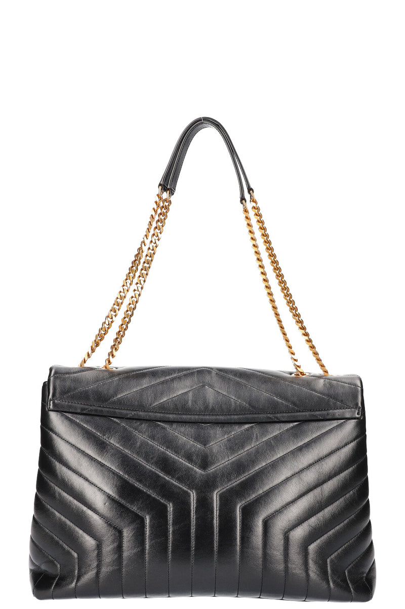 SAINT LAURENT Lou Lou Bag Maxi Black