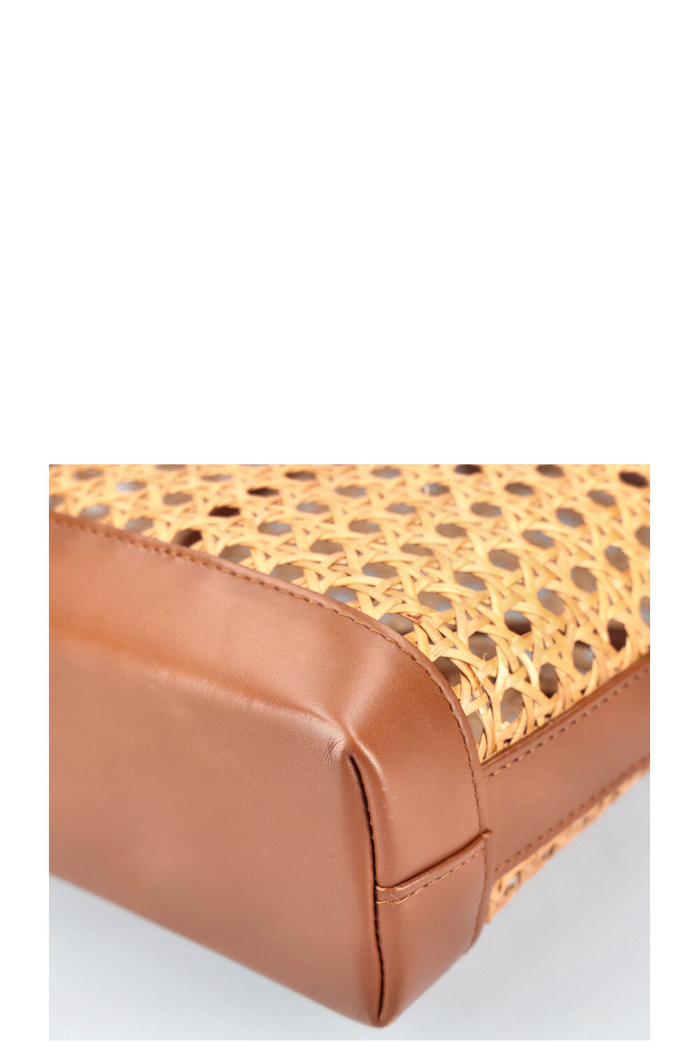 SAINT LAURENT Sac fourre-tout en paille Nord Sud Shopping