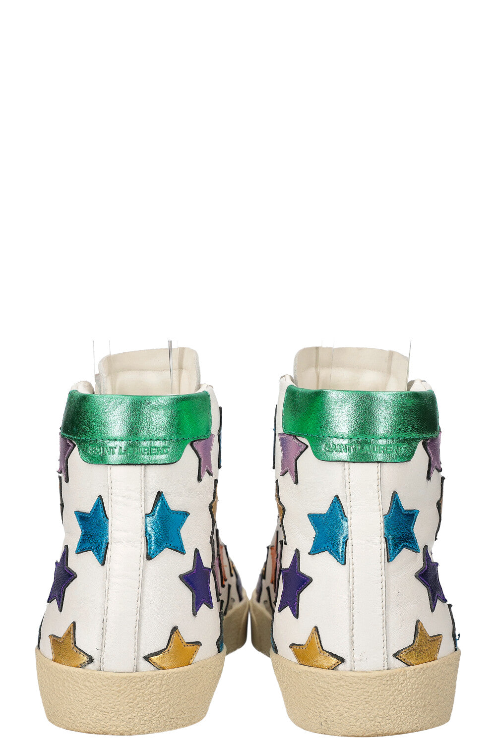 SAINT LAURENT High Top Sneakers Stars REAWAKE