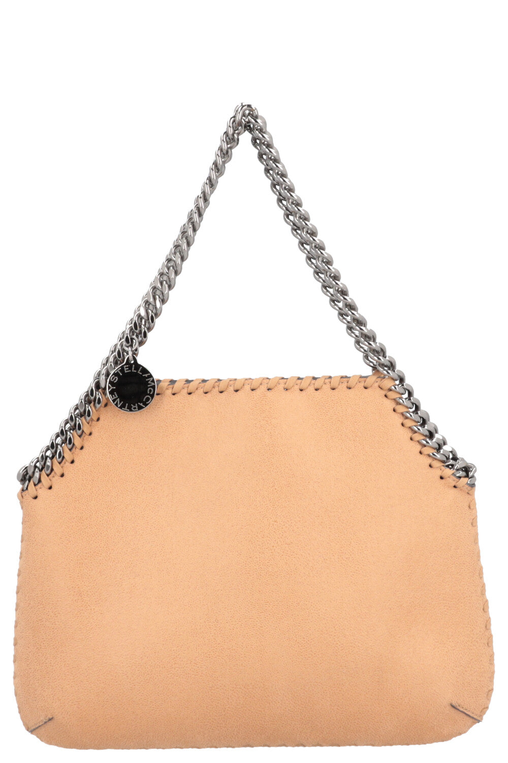 STELLA MCCARTNEY Falabella Medium Bag Tan Silber Hardware