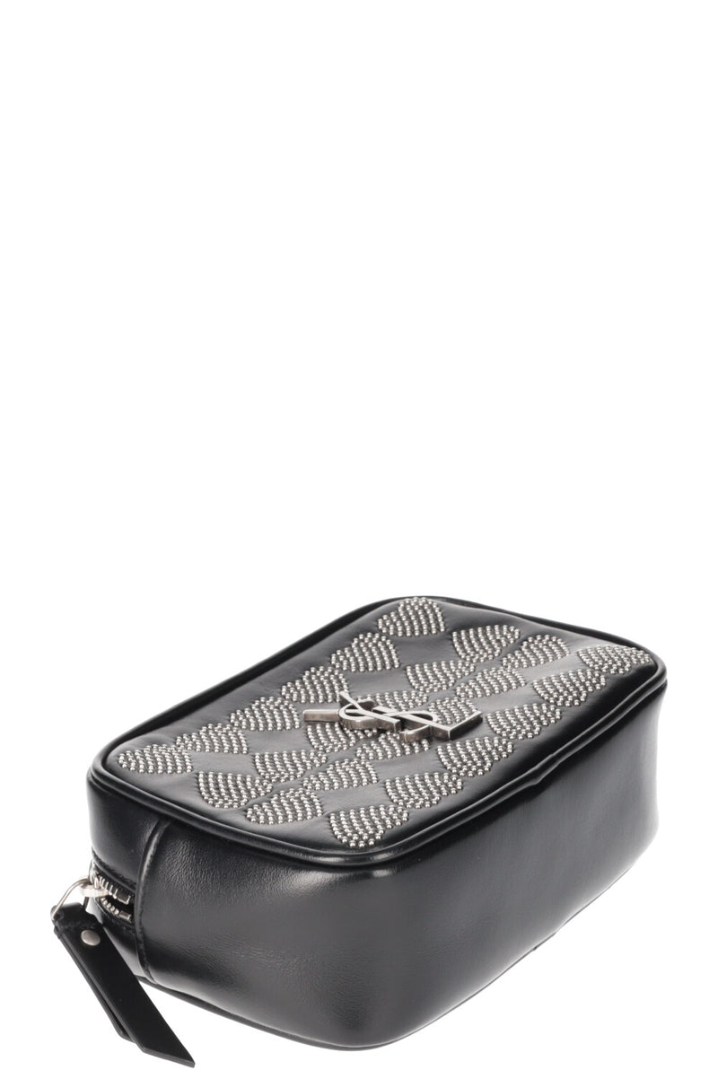 SAINT LAURENT Micro Lou Belt Bag Hearts