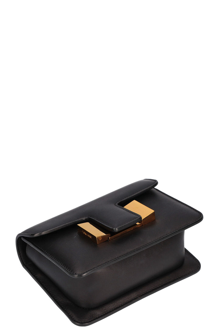 TOM FORD Petit sac à bandoulière chaîne Sienna Noir