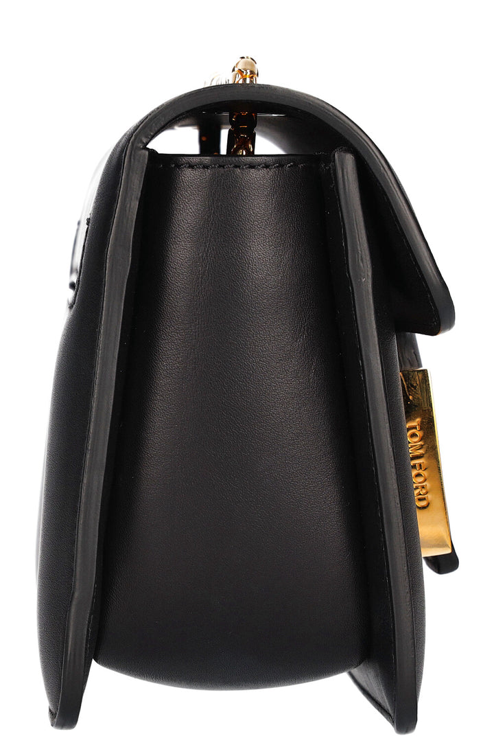 TOM FORD Petit sac à bandoulière chaîne Sienna Noir