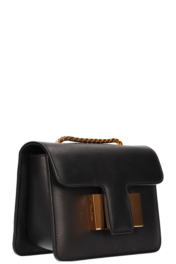 TOM FORD Small Sienna Chain Shoulder Bag Black