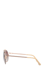 TOM FORD Rosegold Alexander Sunglasses