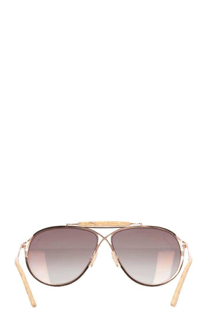 TOM FORD Rosegold Alexander Sunglasses