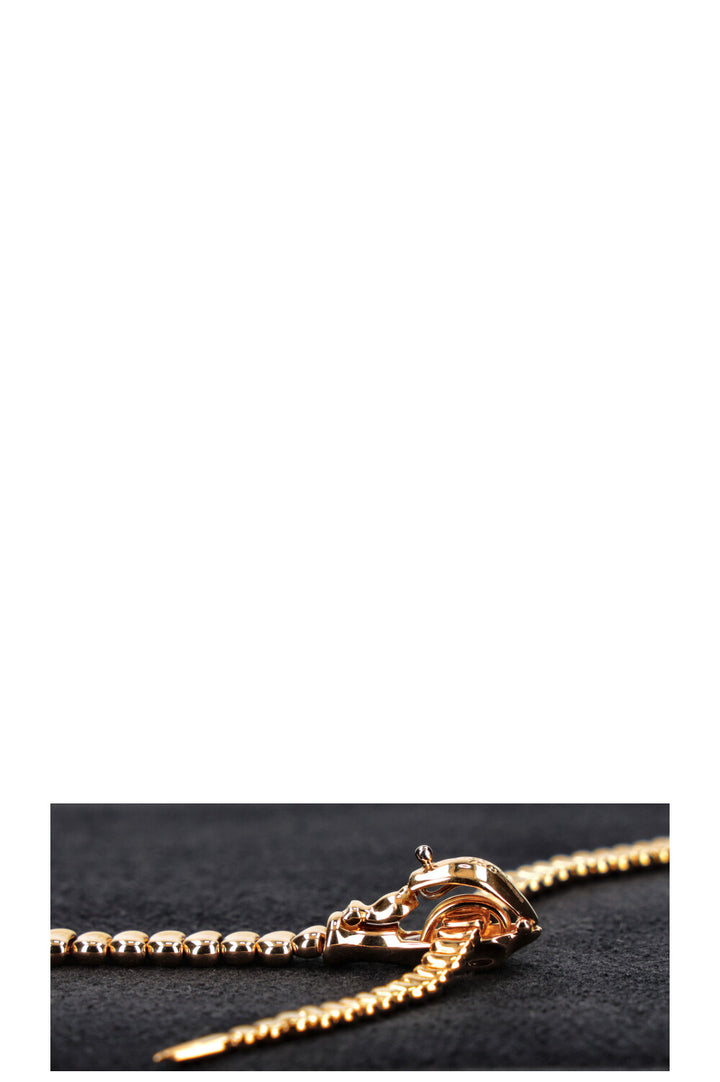 TIFFANY&CO Elsa Peretti Snake Necklace 18k Yellow Gold