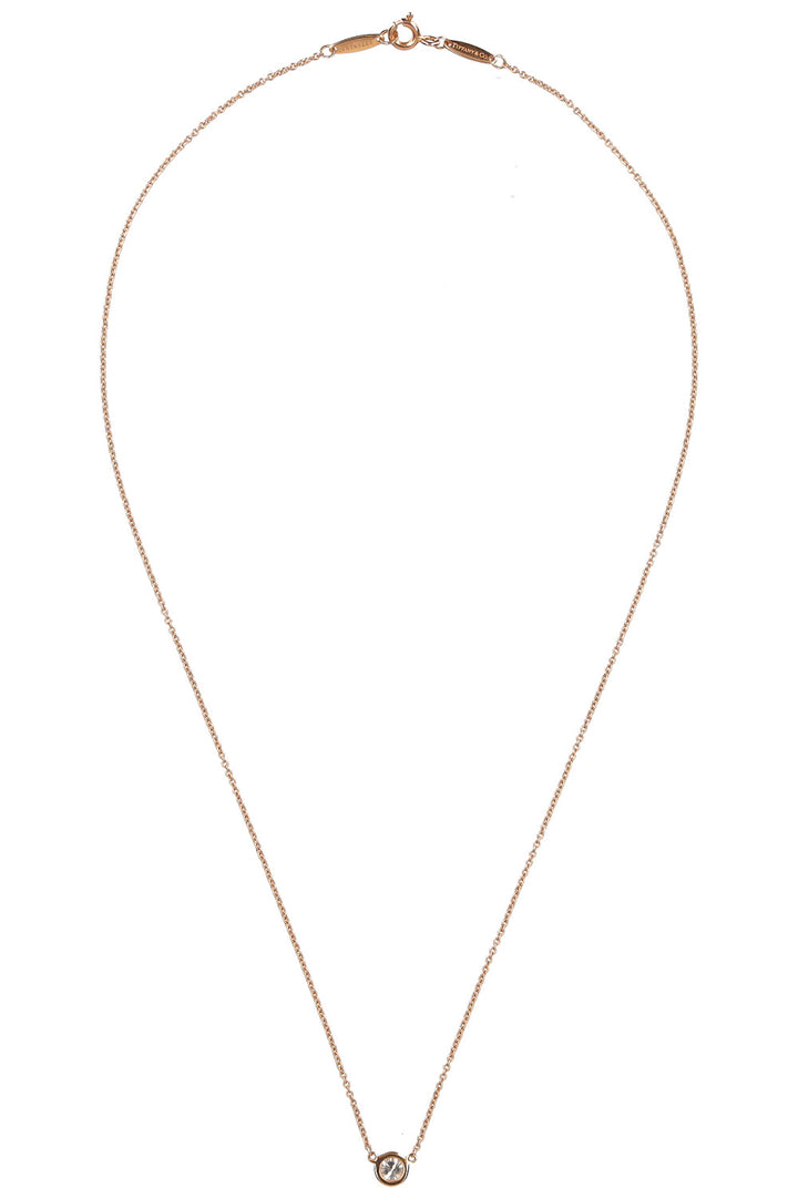 TIFFANY&amp;CO 'Diamond By the Yard' Necklace Gold