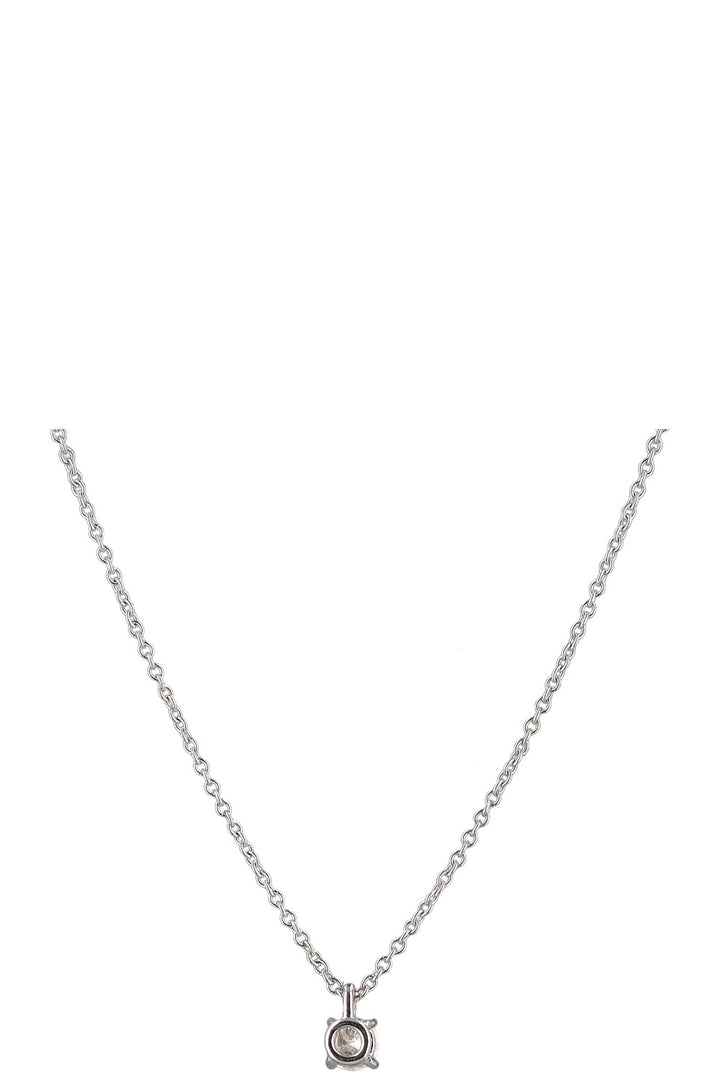 TIFFANY&CO Solitaire Necklace Platin Diamond