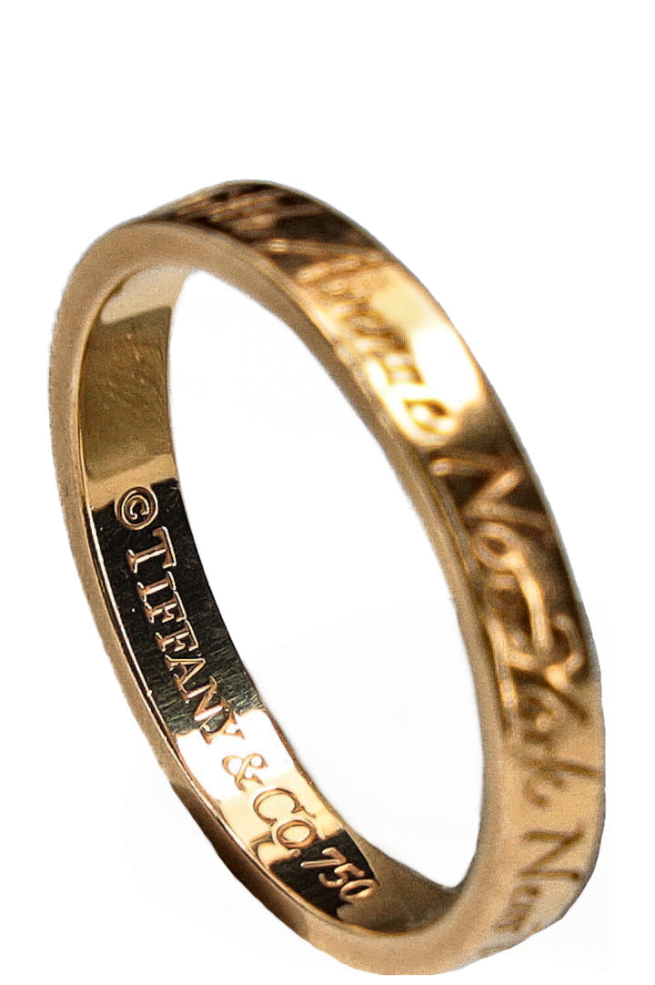 TIFFANY&CO Notes Ring 18K Yellow Gold